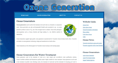 Desktop Screenshot of ozonegeneration.co.za